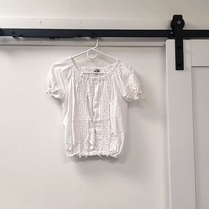 Natural Cotton Boho Top